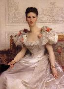 William-Adolphe Bouguereau Portrait of Zenaide de Cambaceres oil on canvas
